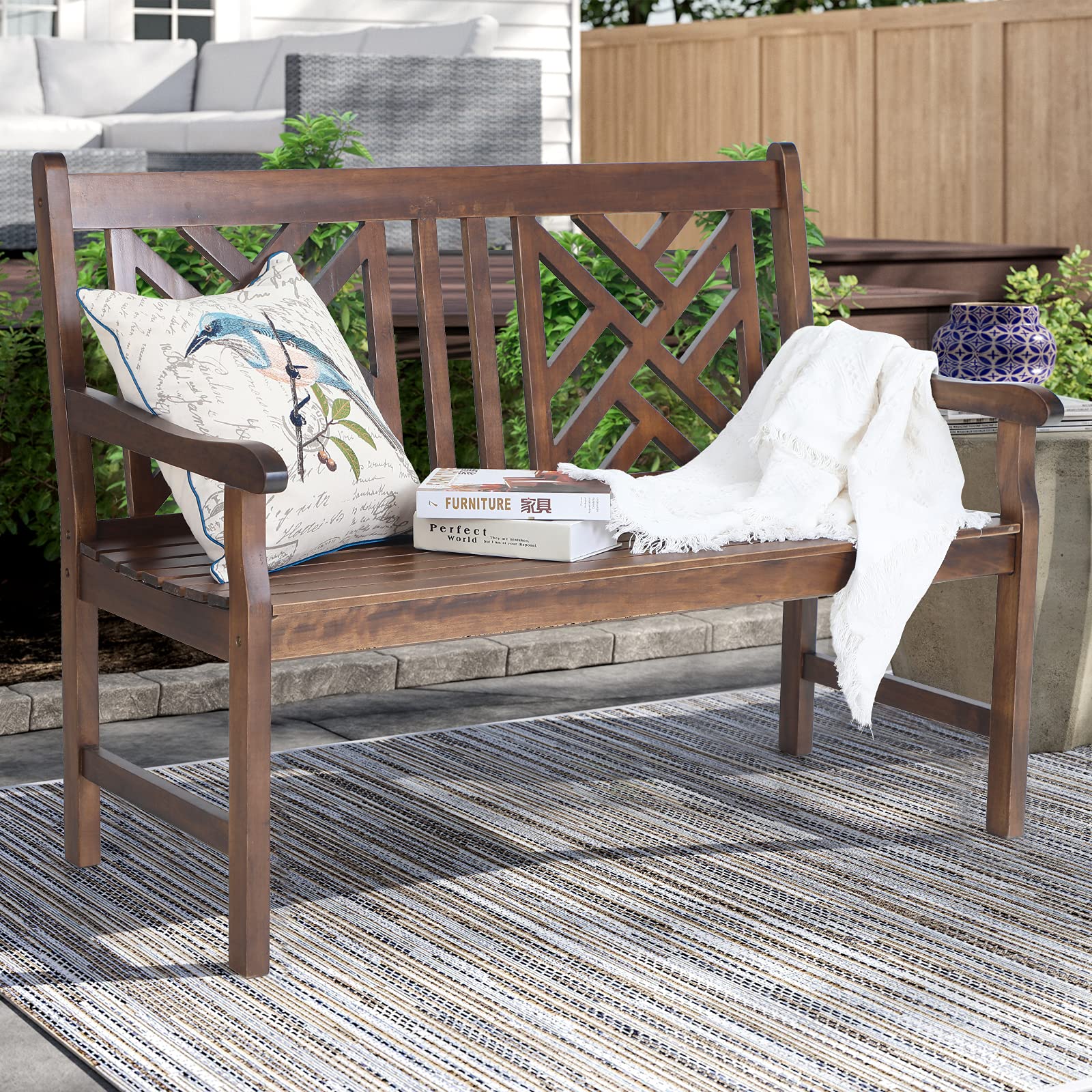 Outdoor Bench Garden Bench Wood