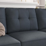 Convertible Sectional Sofa L Shaped Couch Reversible Sectional for Small