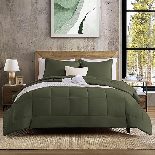 King Size Comforter Set - Comforter Set, Soft Bedding Sets for All Seasons