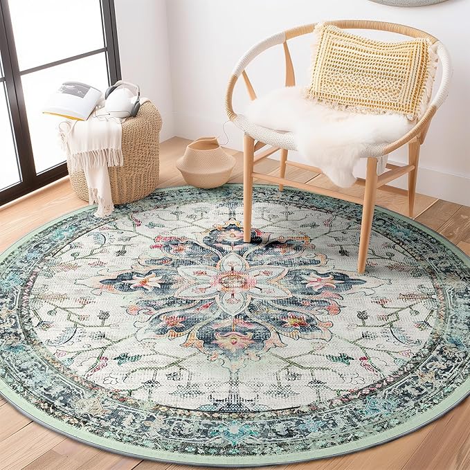 Area Rugs 5x7, Washable Rug, Non-Slip, Rugs for Living Room, Kitchen Rugs, Rugs