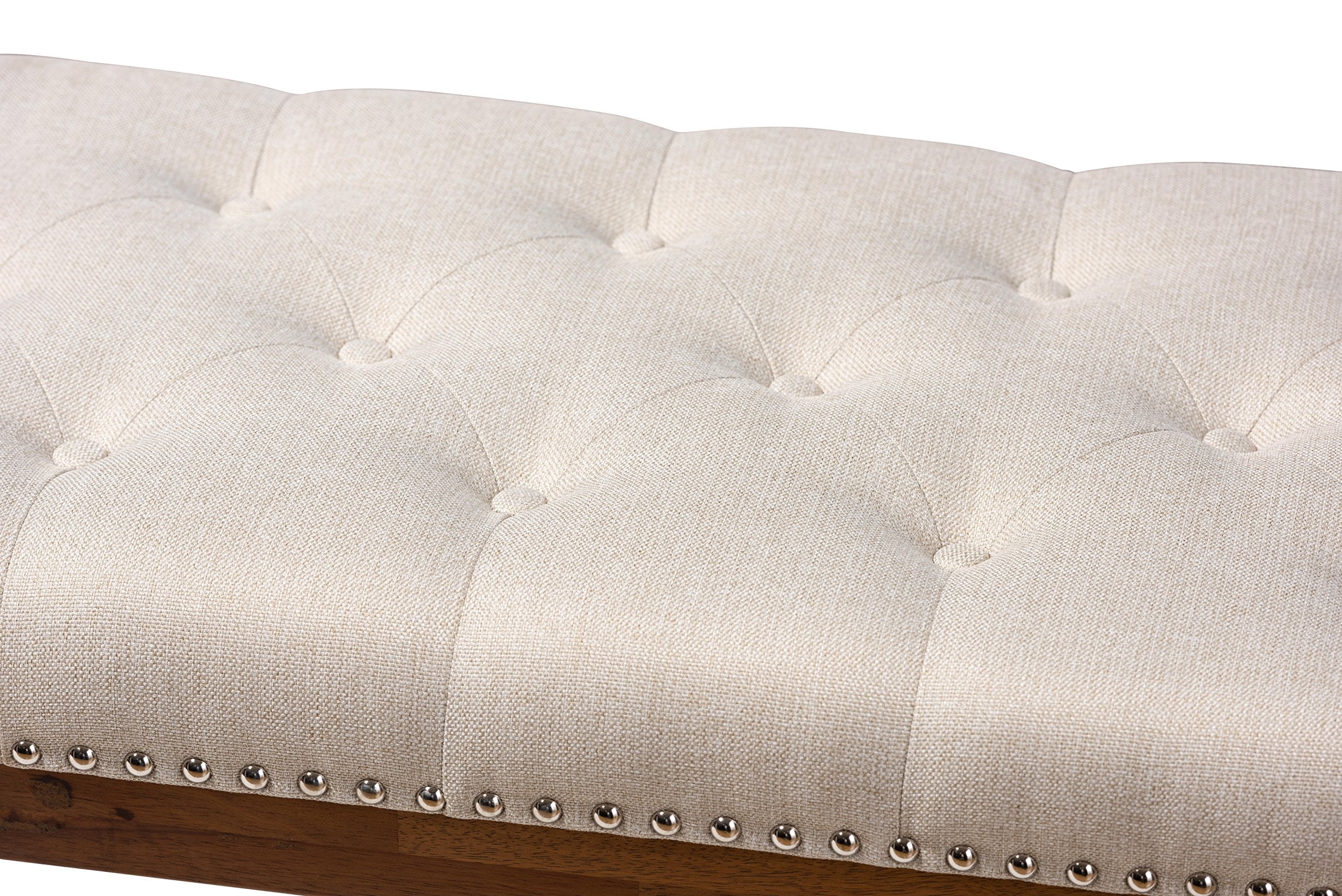 Louisa Bench, Light Beige