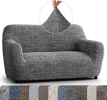 Loveseat Slipcover - Oversized Chair Cover - Stretch Couch Cover - Cushion