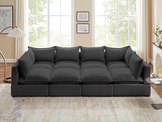 Modular Sectional Sofa, 6 Seater Sleeper Sectional Sofa Modular Sectional