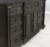 Farson Wood Panel Bed, Dresser, Mirror, Nightstand,