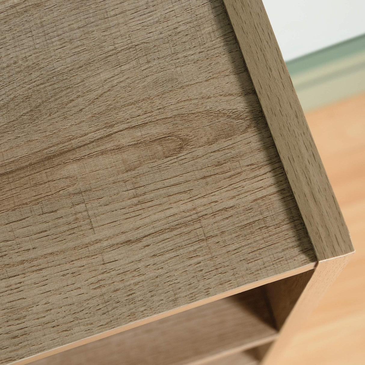 Beginnings 3 Bookcase/Book Shelf, L: 24.57" x W: 11.50" x H: 35.28", Summer Oak