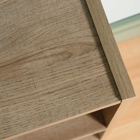 Beginnings 3 Bookcase/Book Shelf, L: 24.57" x W: 11.50" x H: 35.28", Summer Oak