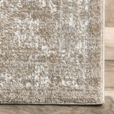 nuLOOM Verona Vintage Persian Area Rug, 6' 7" x 9', Brown