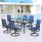 Outdoor Patio Dining Set for 6, Outdoor Furniture Set