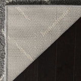 SAFAVIEH Arizona Shag Collection Area Rug - 6'7" Square, Ivory & Beige, Moroccan Design, Non-Shedding & Easy Care, 1.6-inch Thick Ideal for High Traffic Areas in Living Room, Bedroom (ASG743A)