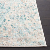 Madison Collection Accent Rug - 2'2" x 4', Ivory & Teal, Modern Abstract Design,