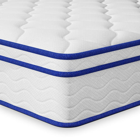 Queen Mattress, 10 Inch Queen Size Hybrid Mattress in a Box, Medium Firm Memory Foam