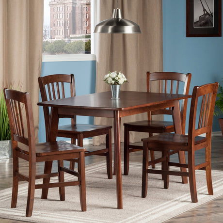 Wood Shaye Dining set, Walnut