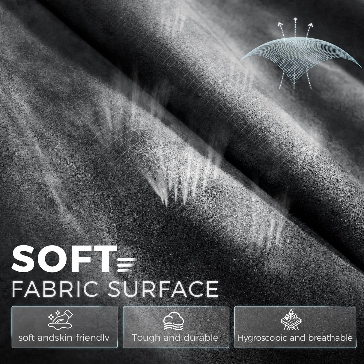 Big and Tall Gaming Chair with Footrest - Ergonomic Office Chair