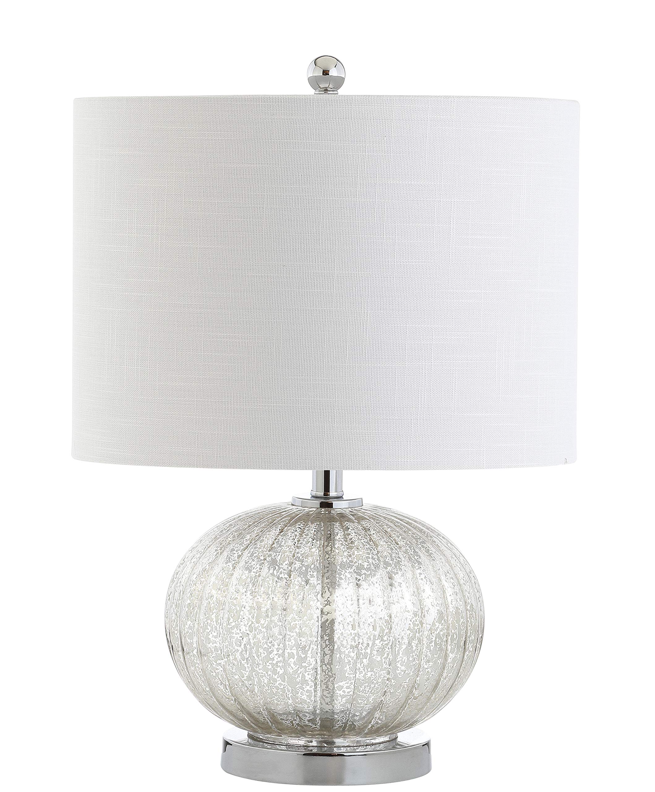 JYL4015A Judith 21" Mercury Glass LED Table Lamp Contemporary Transitional Bedside