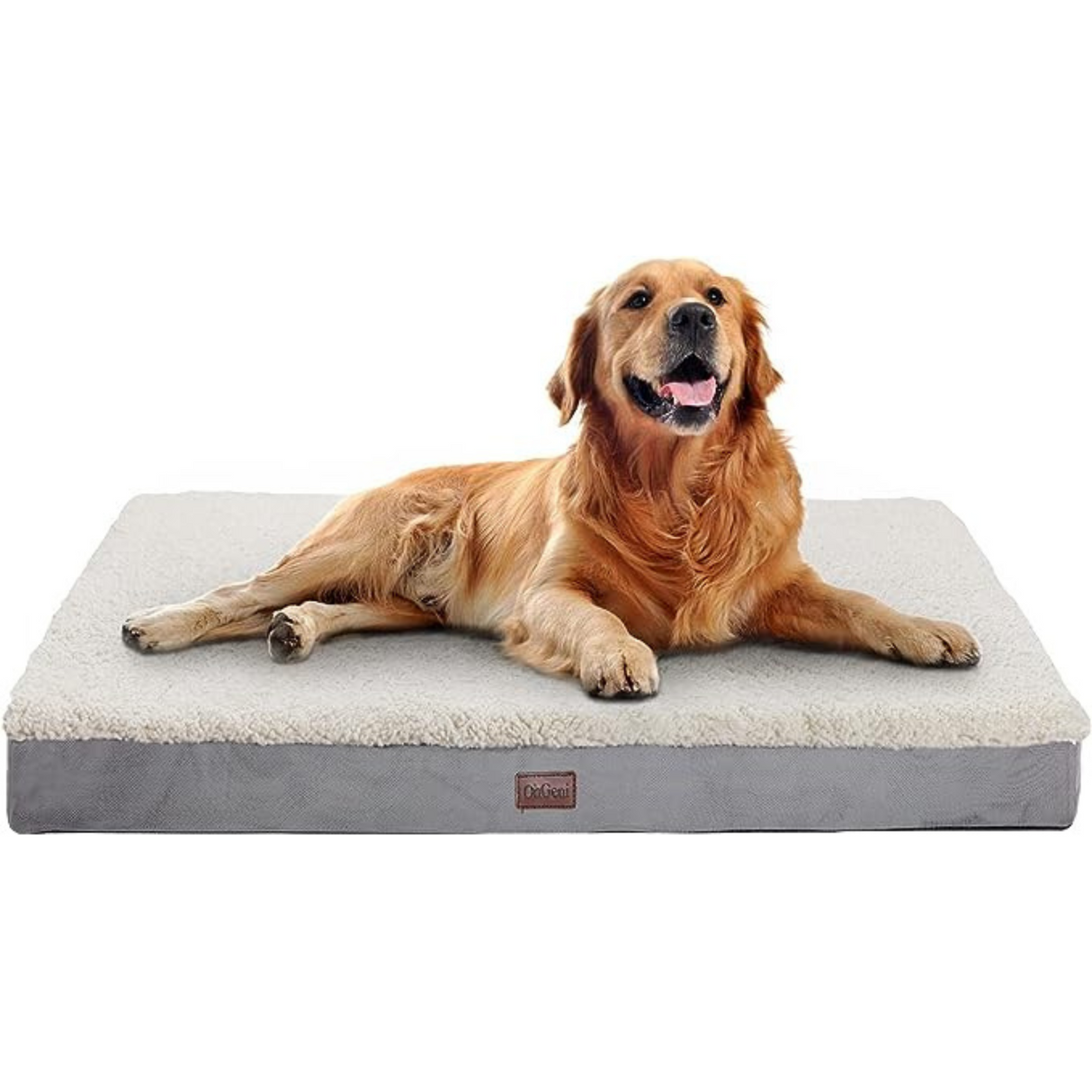 Orthopedic Dog Beds for Large Dogs, Dog Bed with Plush Egg Foam Support