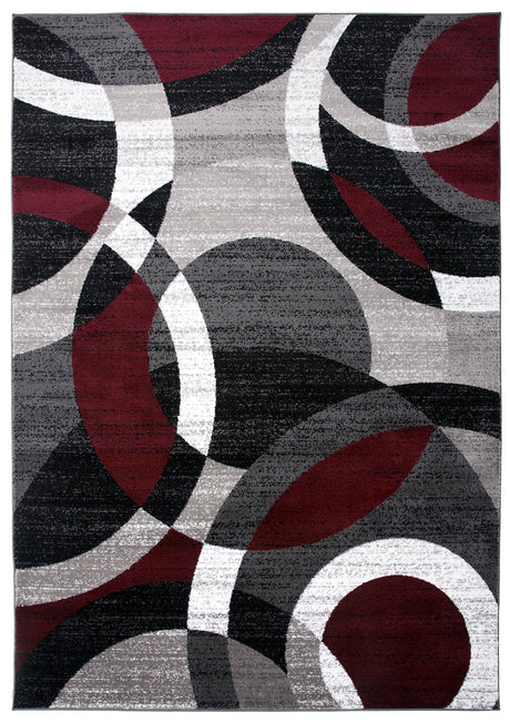 Contemporary Abstract Circles Perfect for high traffic areas of your Living Room,Bedroom,