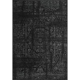 Arlena Vintage Traditional Area Rug 10x14 - Black Grey