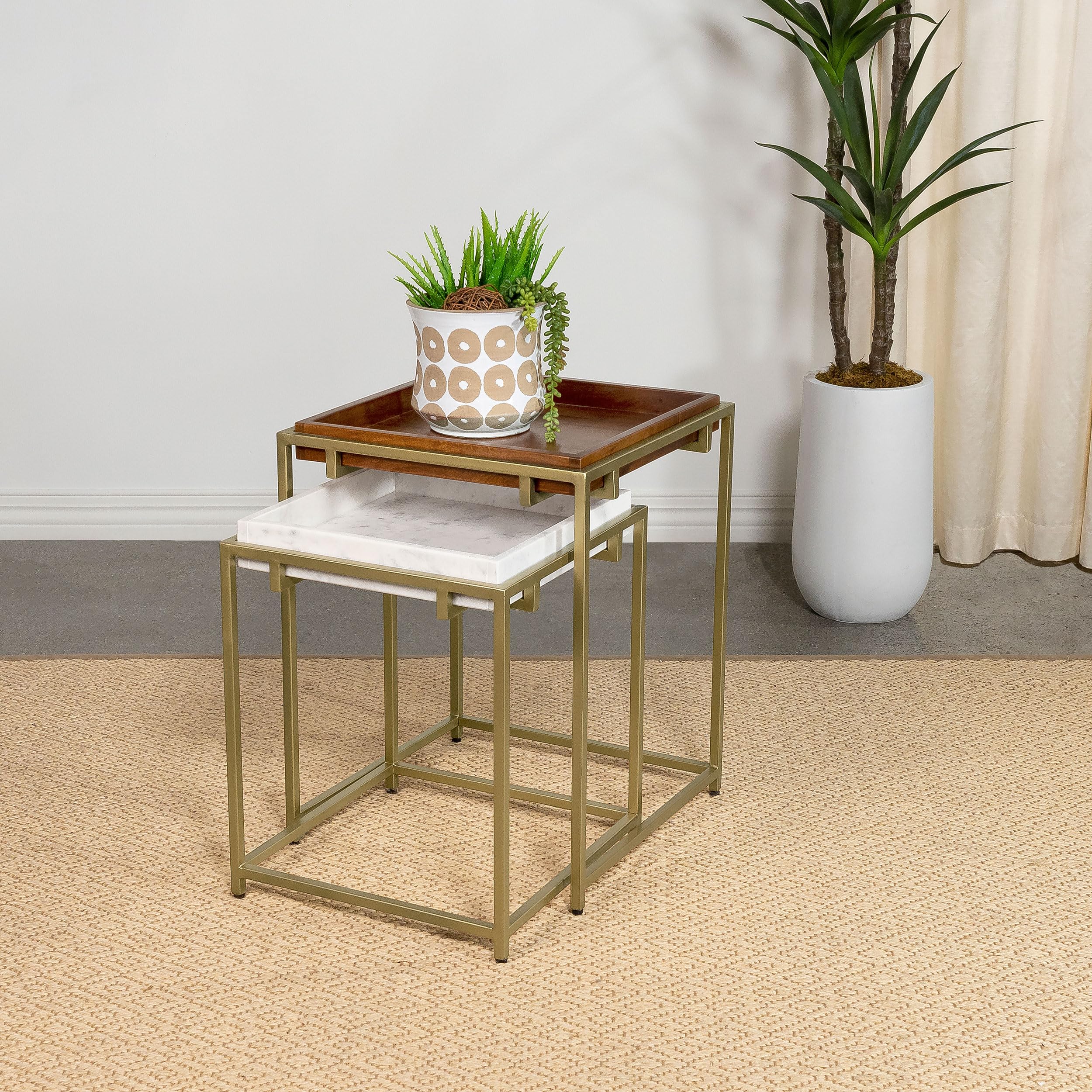 2 PC Nesting Table