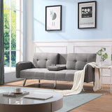 Sofa Sleeper Couch Futon Couch Bed with 2 Cup Holders