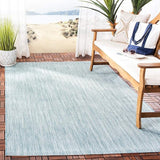 Courtyard Collection Area Rug - 9' x 12', Natural & Cream, Non-Shedding & Easy Care