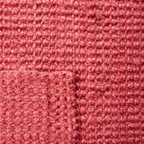 SAFAVIEH Natural Fiber Collection Area Rug - 5' x 8', Red, Handmade Farmhouse Jute, Ideal for High Traffic Areas in Living Room, Bedroom (NF730D)