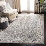 Isabella Oriental Area Rug 9' x 12' - Cream & Beige Non-Shedding