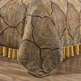 Jacquard Comforter Set-9 Piece, Luxury Classic Antique Comforter Set King