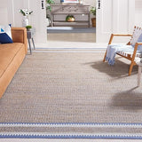 Natural Jute Area Rug 8x10 - Handwoven Boho Farmhouse Style