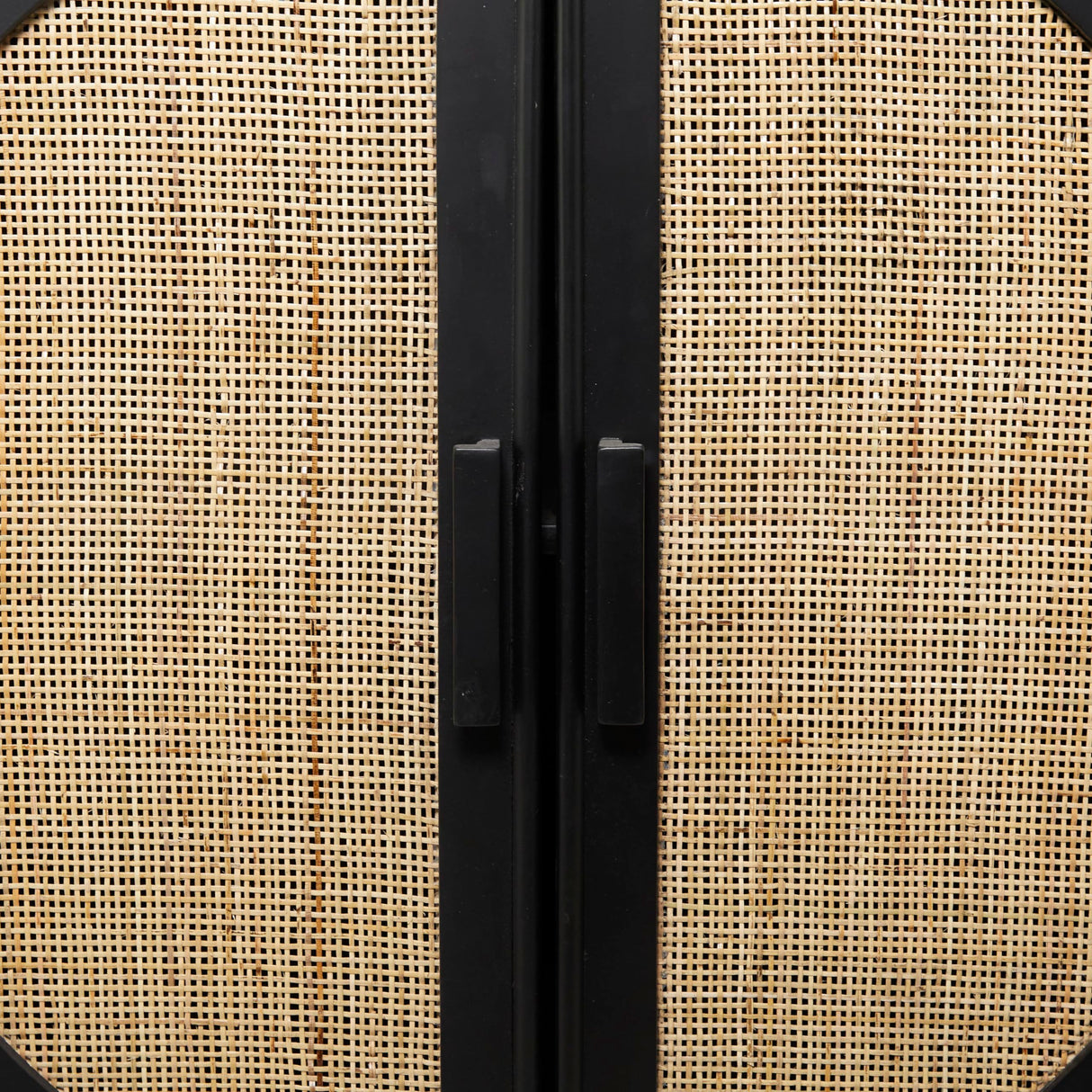 Bohemian Wood, Accent Cabinet 36" x 16" x 43", Black