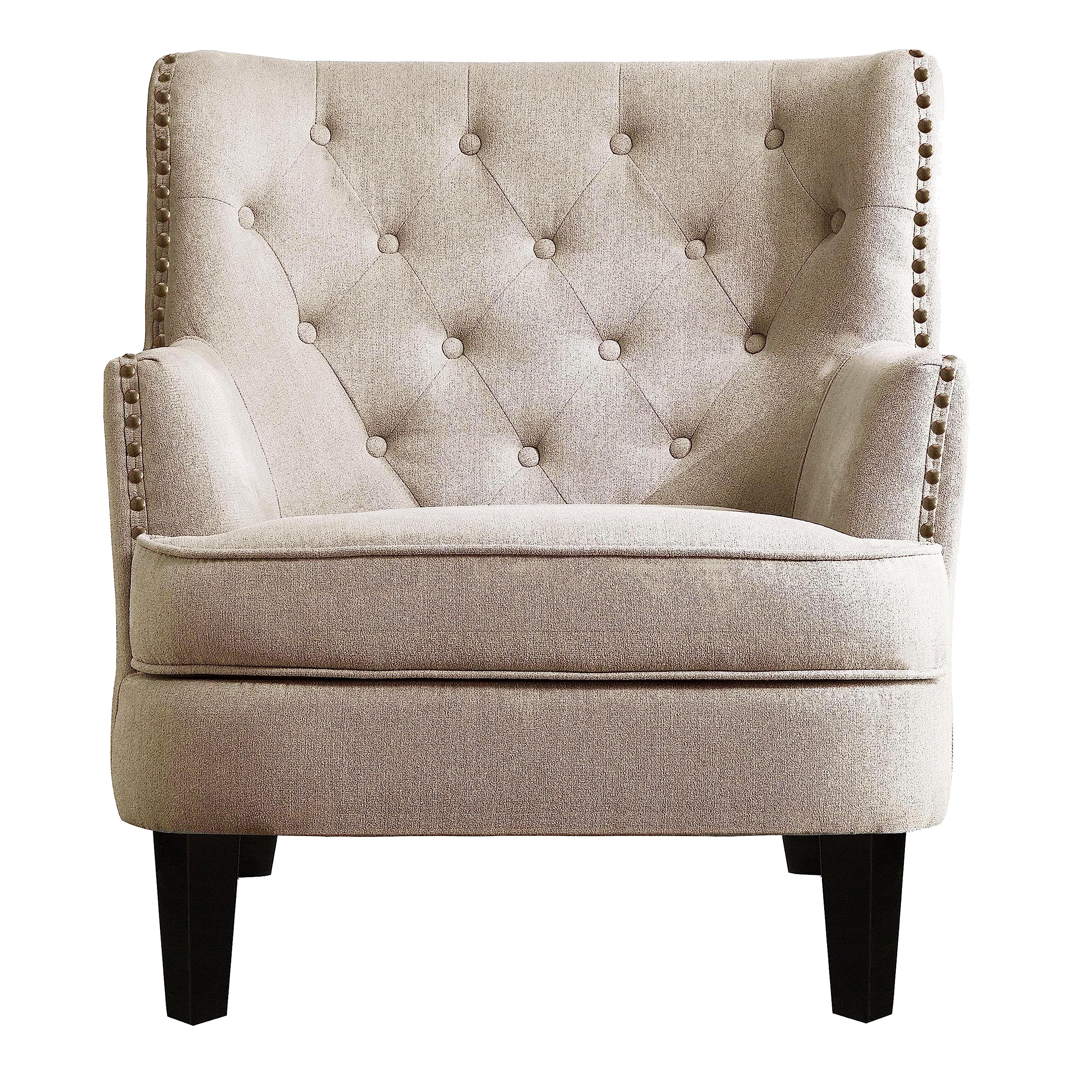 Atlas Accent Chair Mid-Century Modern Chair Upholstered Lounge Arm Chair Cozy