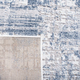 Amelia Collection 3' x 5' Blue/Grey ALA786M Modern Abstract Distressed