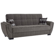 95" Convertible Sofa Bed with Storage, Firm, Fabric, 3 Seater