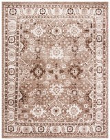 SAFAVIEH Vintage Hamadan Collection Area Rug - 8' x 10', Taupe, Oriental Traditional Persian Design, Non-Shedding & Easy Care, Ideal for High Traffic Areas in Living Room, Bedroom (VTH214T)