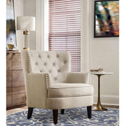 Atlas Accent Chair Mid-Century Modern Chair Upholstered Lounge Arm Chair Cozy