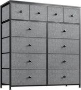 Dresser,White Dresser for Bedroom with 12 Drawers,Tall Dressers for Bedroom,