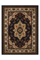 Rugs Alfombras Oriental Traditional 8x10 Non-Skid (Non-Slip) Low Profile Pile Rubber