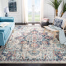 Madison Collection Area Rug - 10' Square, Cream & Blue