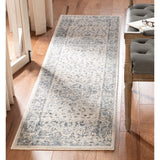 SAFAVIEH Charleston Collection Area Rug - 8' x 10', Grey & Dark Grey, Oriental Distressed Design, Non-Shedding & Easy Care, Ideal for High Traffic Areas in Living Room, Bedroom (CHL411F)