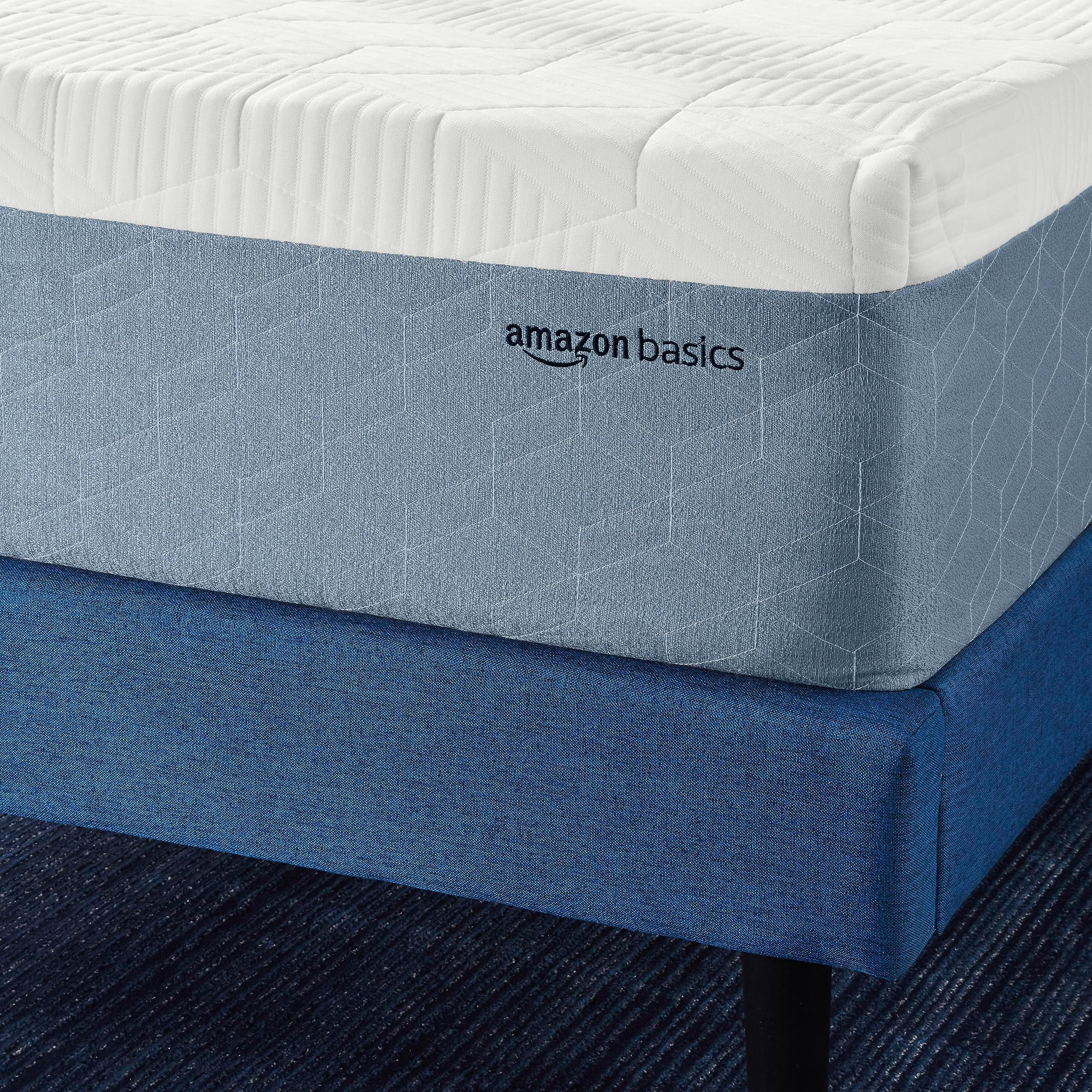Gel Memory Foam Mattress, Medium Firm, Cooling, Twin Size Mattress, CertiPUR-US