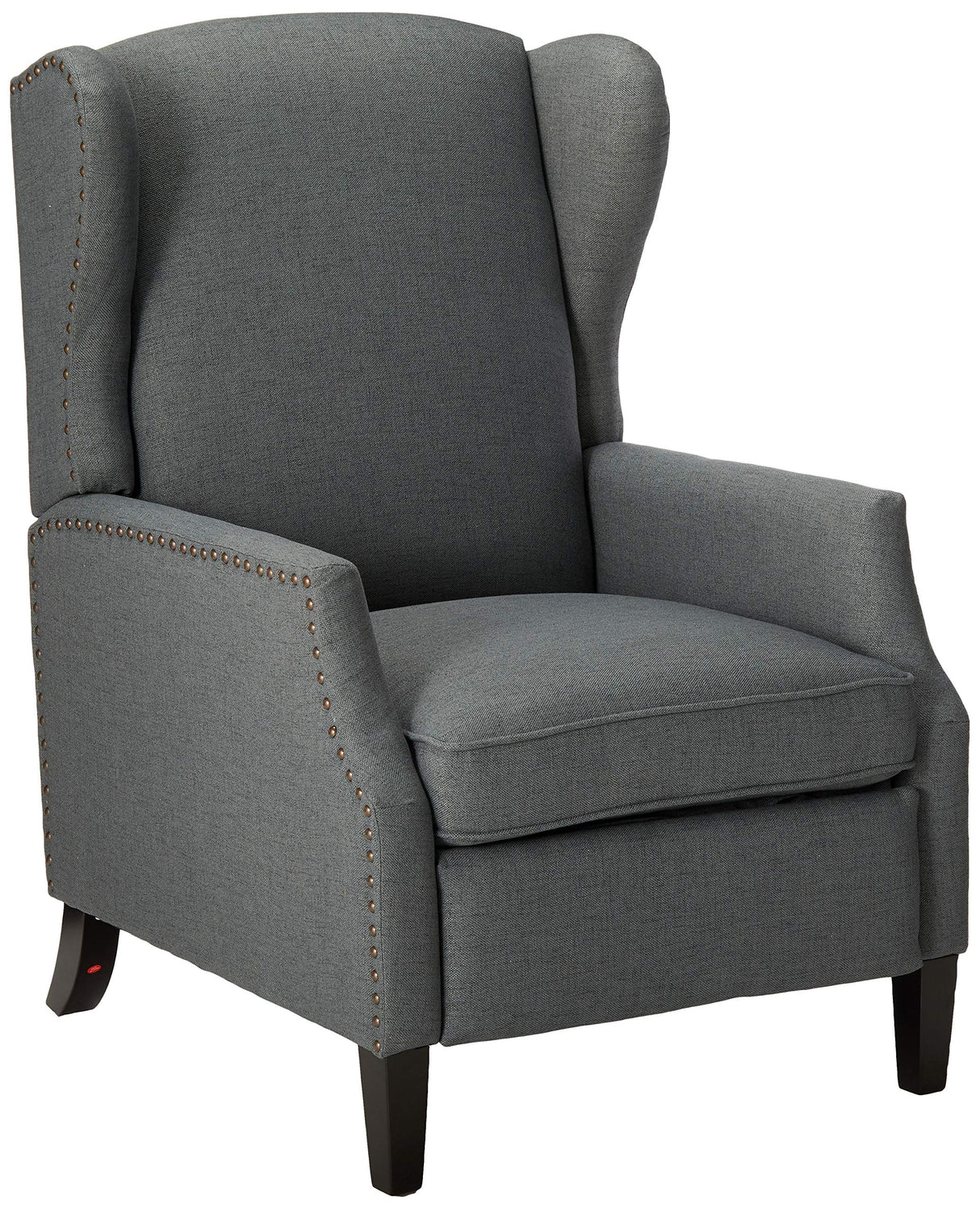 Wescott Traditional Fabric Recliner, Charcoal