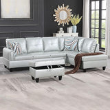 MZX-Bill-SS-00065-LWJ Sectional, Latte - L