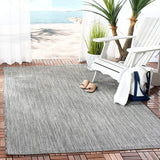 Courtyard Collection Area Rug - 9' x 12', Natural & Cream, Non-Shedding & Easy Care