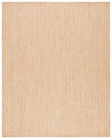 Courtyard Collection Area Rug - 8' x 10', Natural & Cream, Non-Shedding & Easy Care