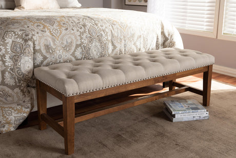 Louisa Bench, Light Beige