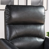 Eli Collection Modern Electric Leather Recliner Chair with Gentle Lower