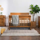 4-in-1 Convertible Crib in Chestnut, Greenguard Gold Certified