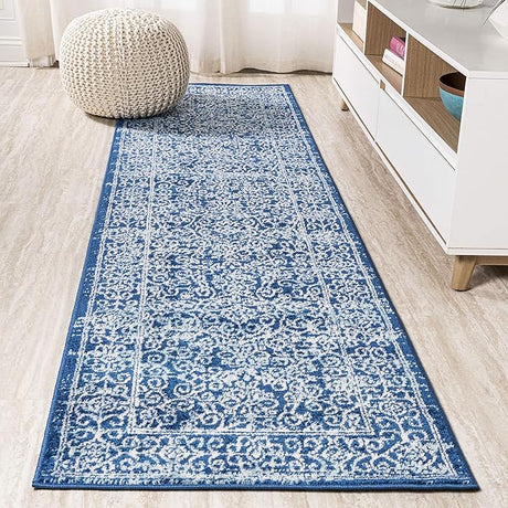 BMF108C-28 Bohemian Filigree Modern Indoor Area -Rug Floral Vintage Casual Easy