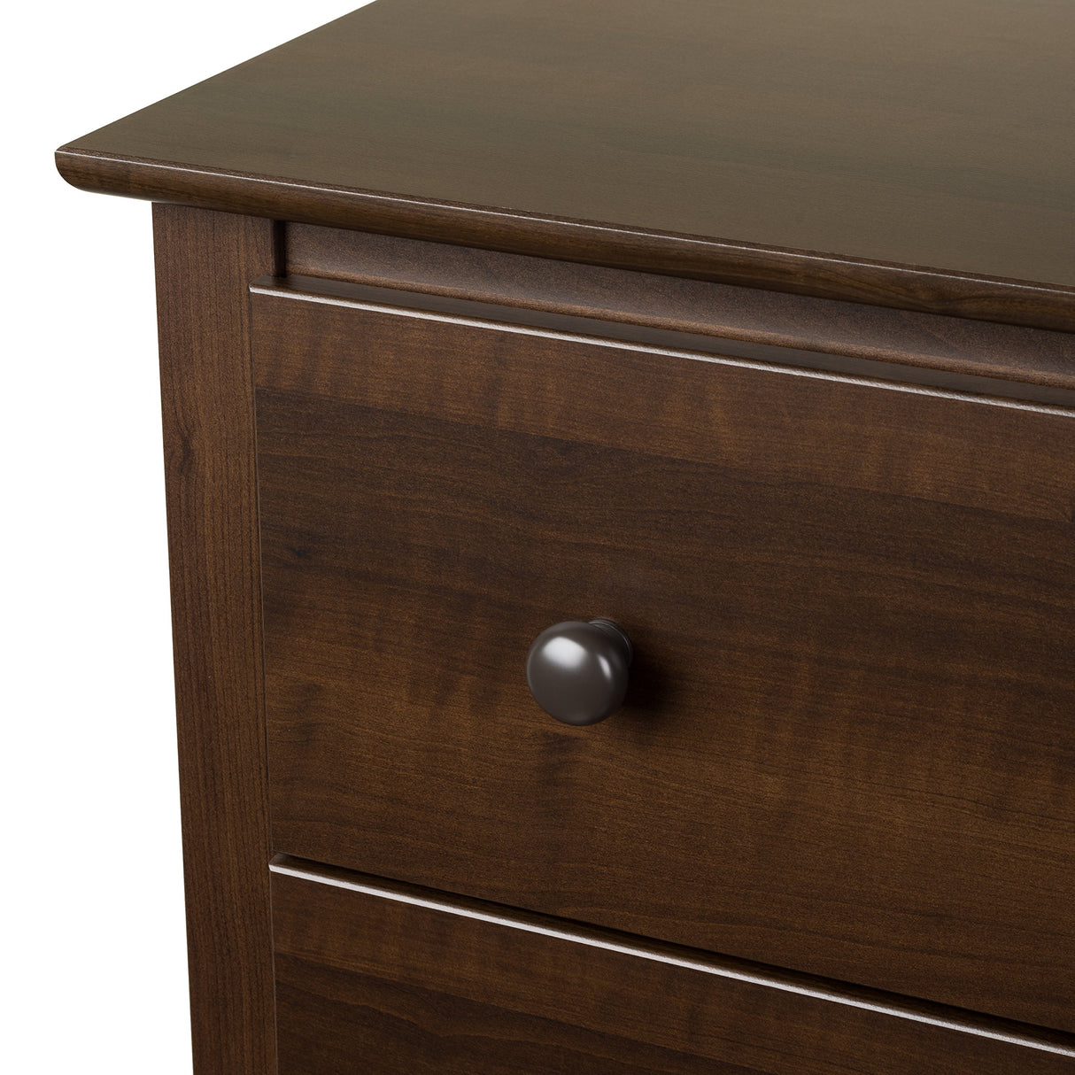 Sonoma Traditional Tall Nightstand Side Table with 3 Drawers,