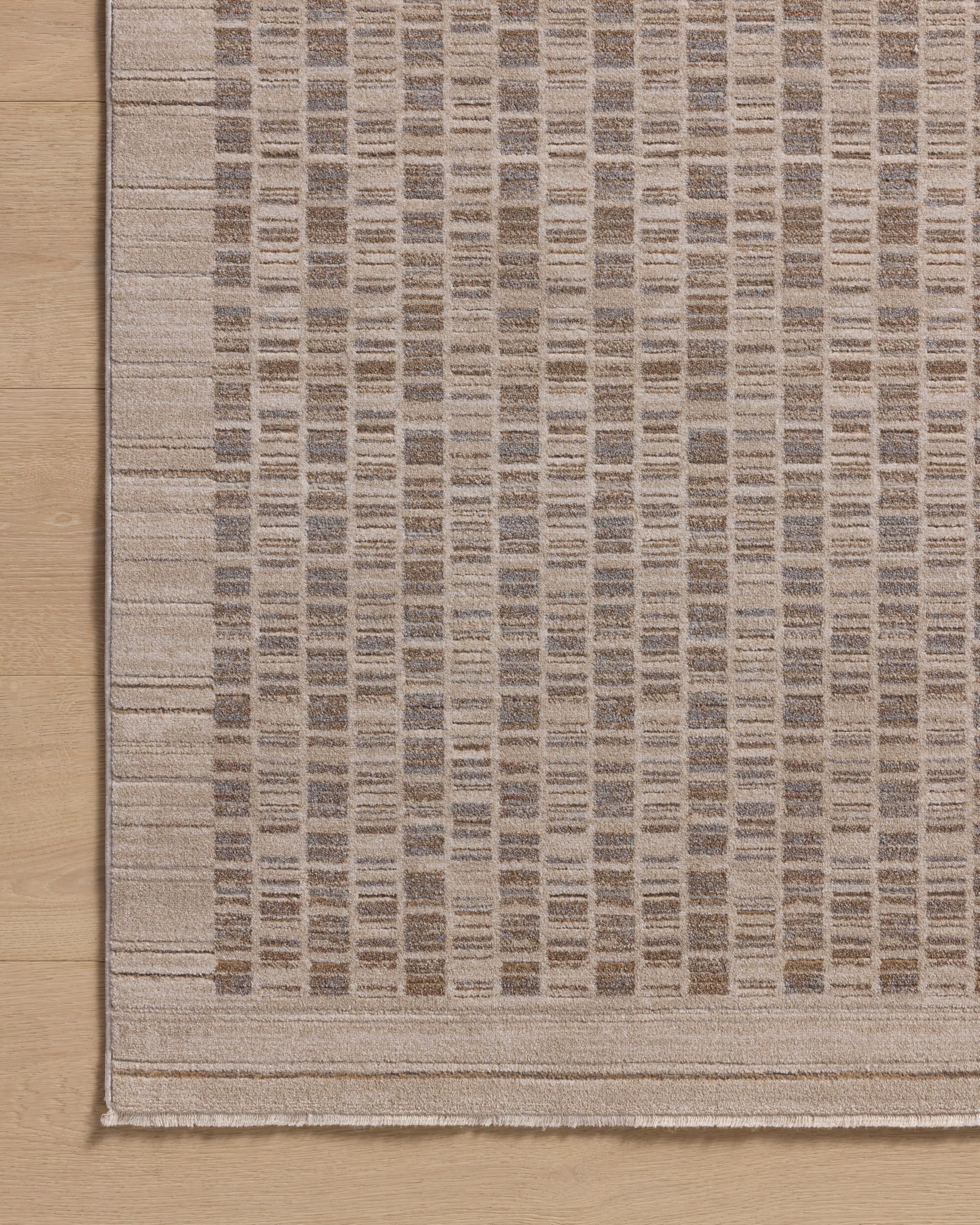 Amber Lewis Cali Collection CIL-02 Natural/Slate  Area Rug