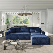 Taylor Home Brenley 110.5" RAF Sofa-in-a-Box Sectional Sofa